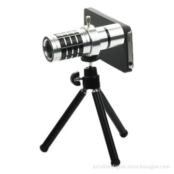 Long Focus Optical Zoom Telescope Lens for iPhone5/5s with Tripod